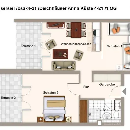 Deichhaeuser Anna Kueste Deichhaeuser Anna Kueste 4-21 * Bensersiel